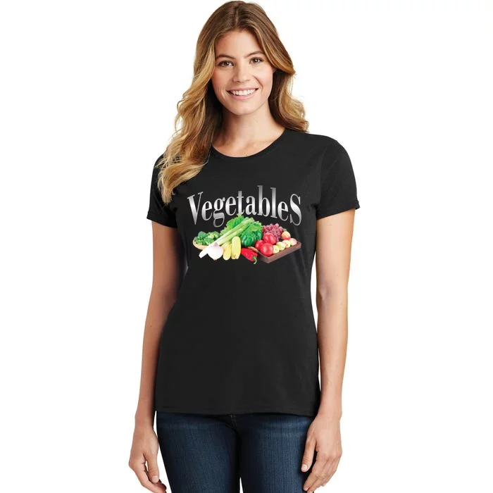 Retro Vintage Vegetables Women's T-Shirt