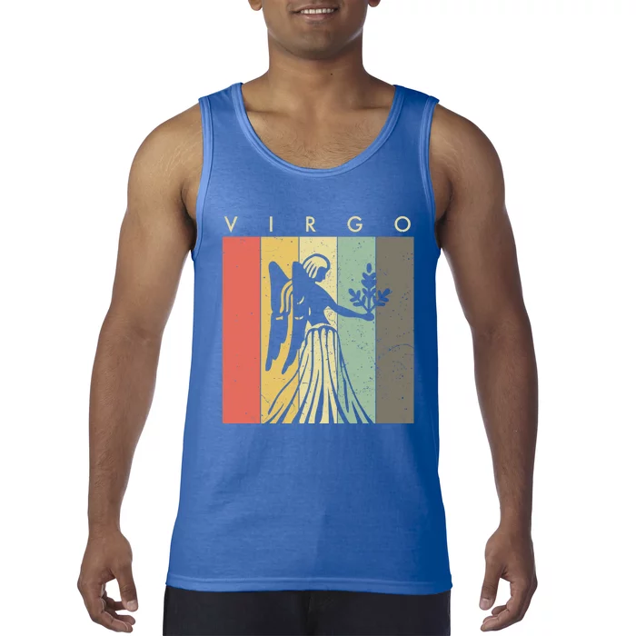 Retro Vintage Virgo Zodiac Gift Tank Top