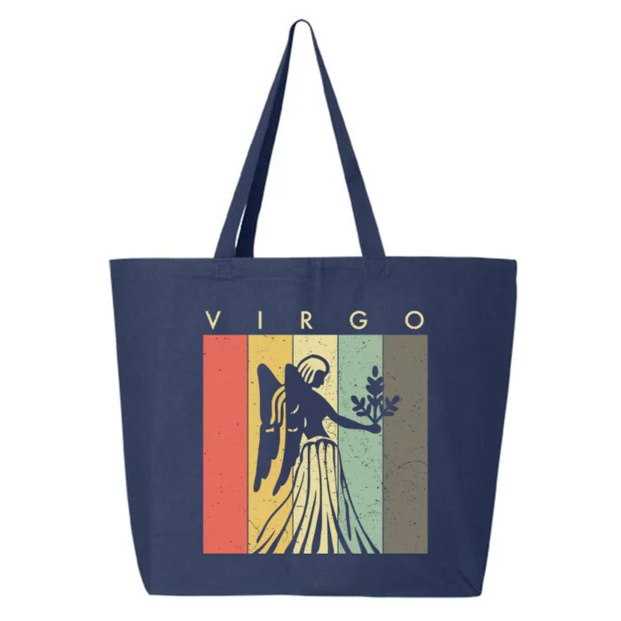 Retro Vintage Virgo Zodiac Gift 25L Jumbo Tote