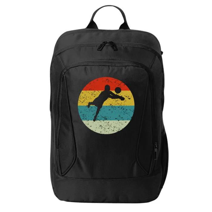 Retro Vintage Volleyball City Backpack