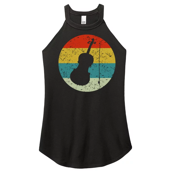 Retro Vintage Violent Women’s Perfect Tri Rocker Tank