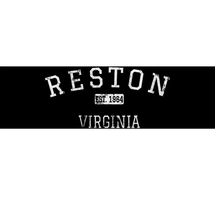 Reston Virginia Va Vintage Bumper Sticker