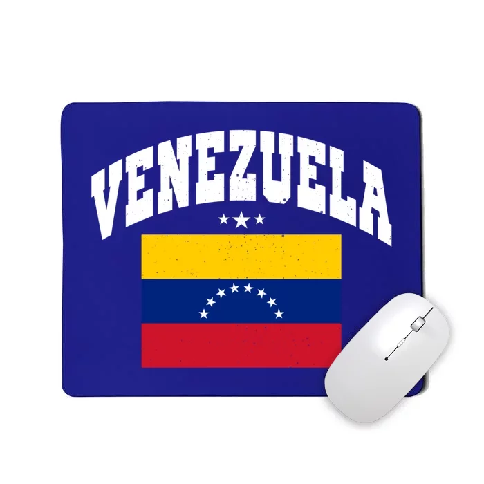 Retro Venezuela Vintage Flag Throwback Gift Mousepad