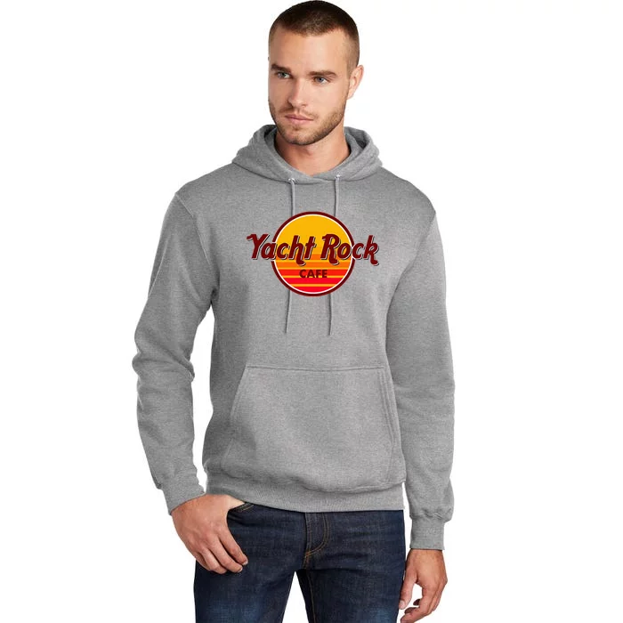 Retro Vintage Yacht Rock Music Cafe Party Boat Tall Hoodie