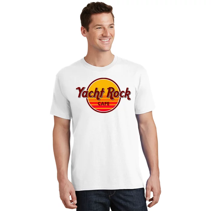 Retro Vintage Yacht Rock Music Cafe Party Boat T-Shirt