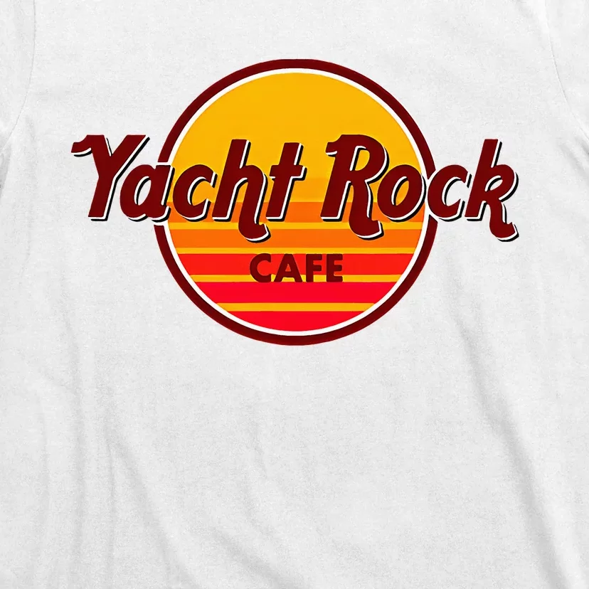 Retro Vintage Yacht Rock Music Cafe Party Boat T-Shirt