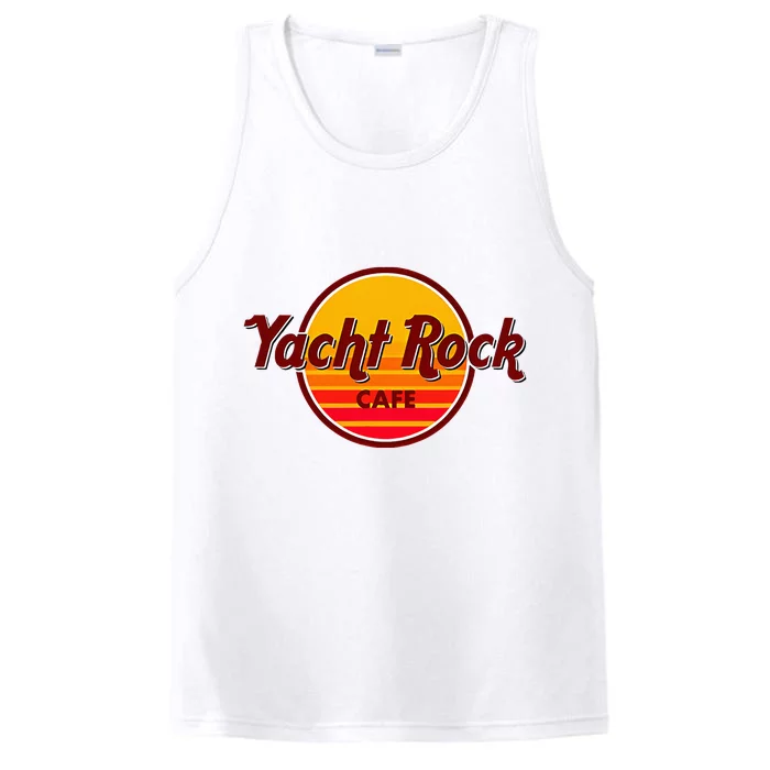 Retro Vintage Yacht Rock Music Cafe Party Boat Performance Tank