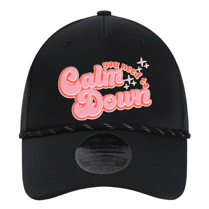 Retro Vintage You Need To Calm Down Performance The Dyno Cap