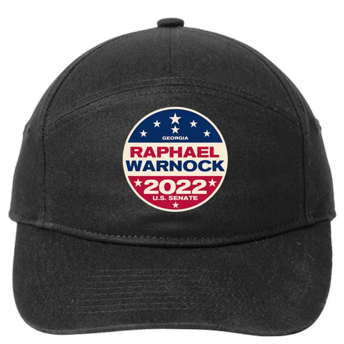 Raphael Warnock 2024 Georgia Senate Election 7-Panel Snapback Hat