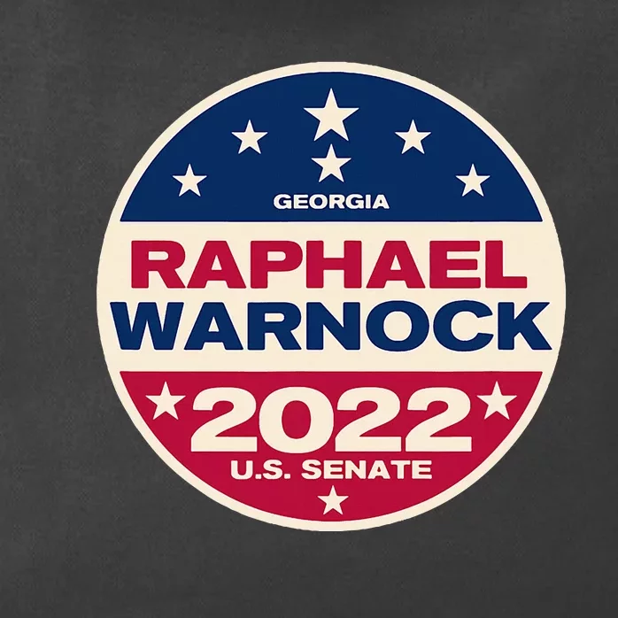 Raphael Warnock 2024 Georgia Senate Election Zip Tote Bag