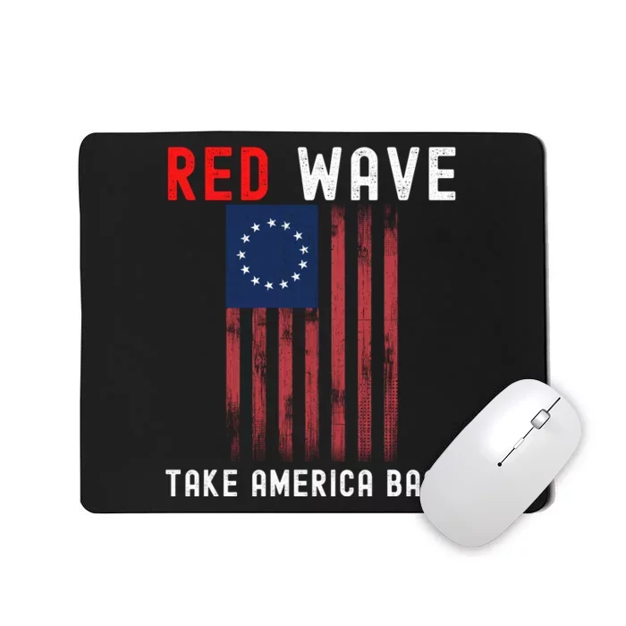 Red Wave 2022 Midterm Election Conservative Republican Mousepad