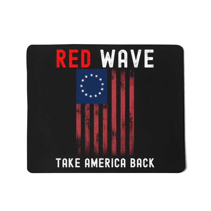 Red Wave 2022 Midterm Election Conservative Republican Mousepad