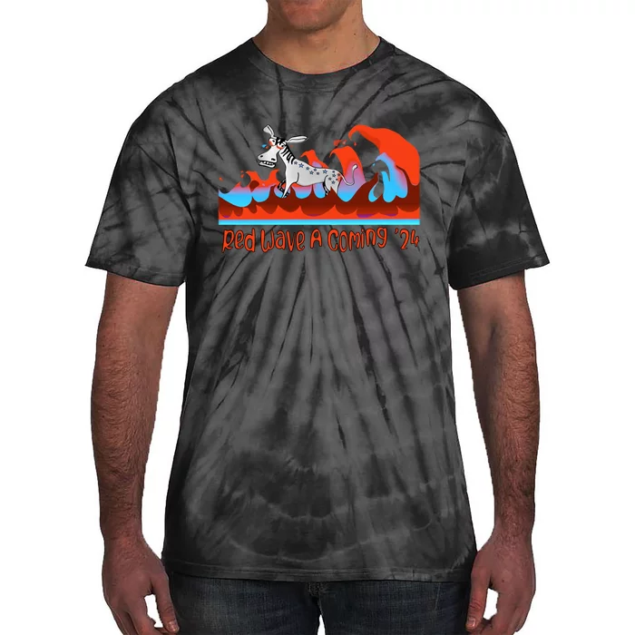 Red Wave 2024 Tie-Dye T-Shirt