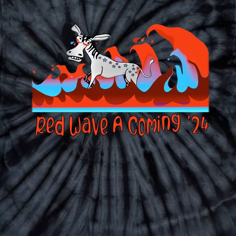 Red Wave 2024 Tie-Dye T-Shirt