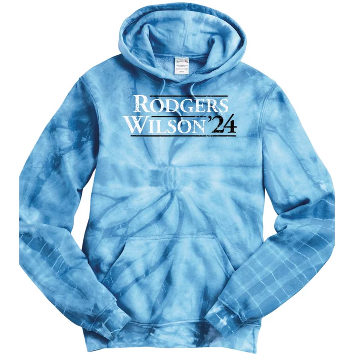 Rodgers Wilson 2024 Design Funny Rodgers Wilson 24 Tie Dye Hoodie