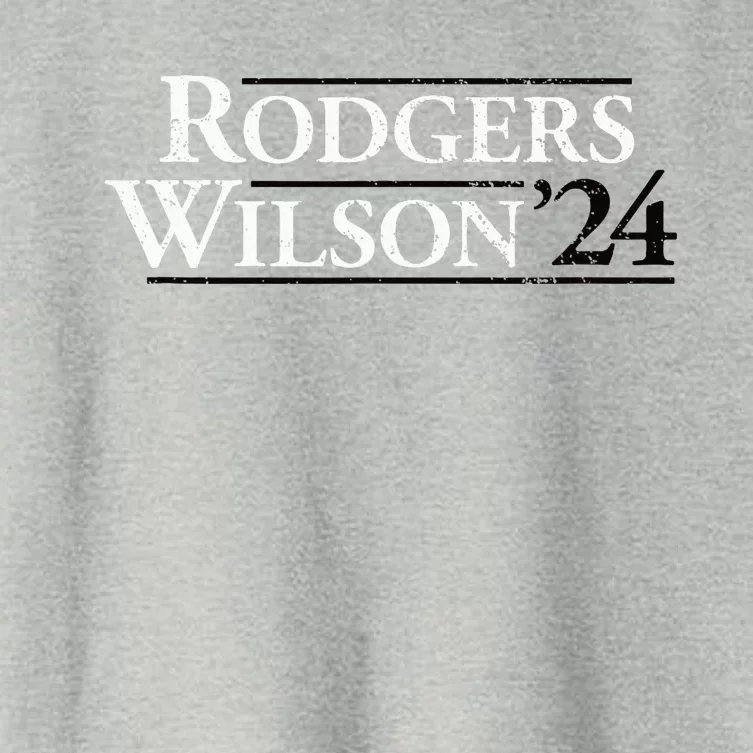 Rodgers Wilson 2024 Design Funny Rodgers Wilson 24 Women's Crop Top Tee