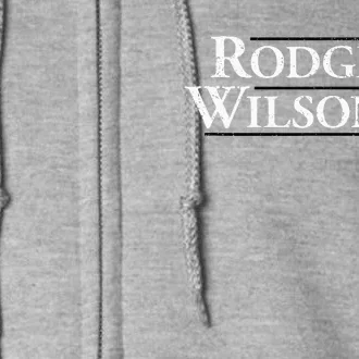 Rodgers Wilson 2024 Design Funny Rodgers Wilson 24 Full Zip Hoodie