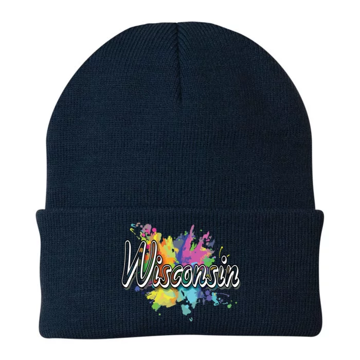 Retro Wisconsin Apparel For Women Wisconsin Knit Cap Winter Beanie