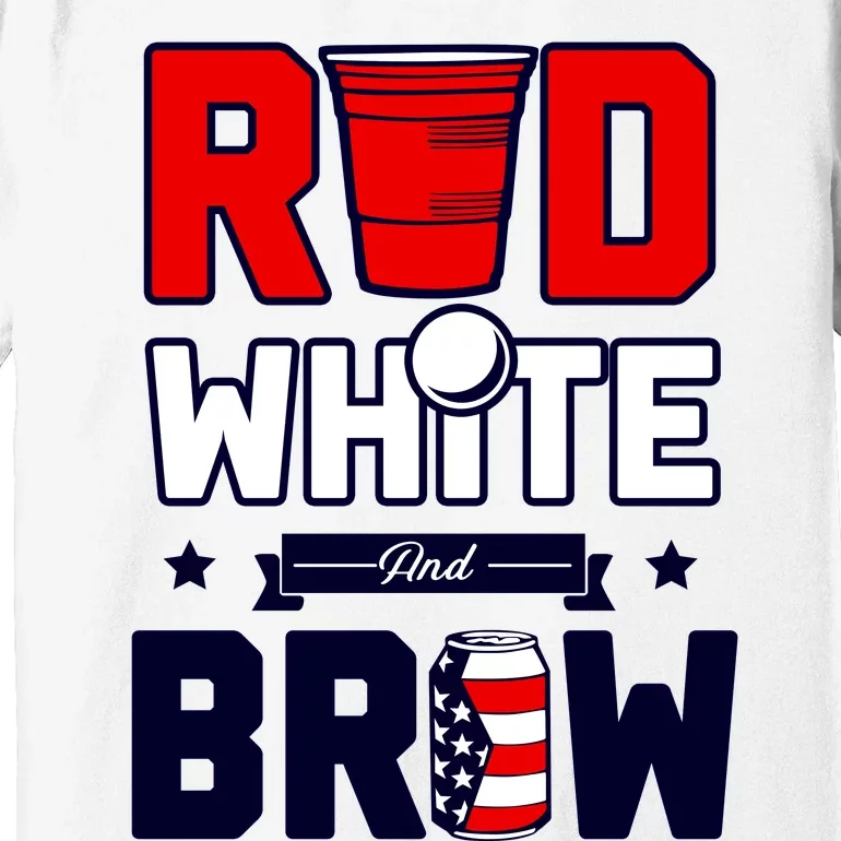 Red White And Brew Premium T-Shirt