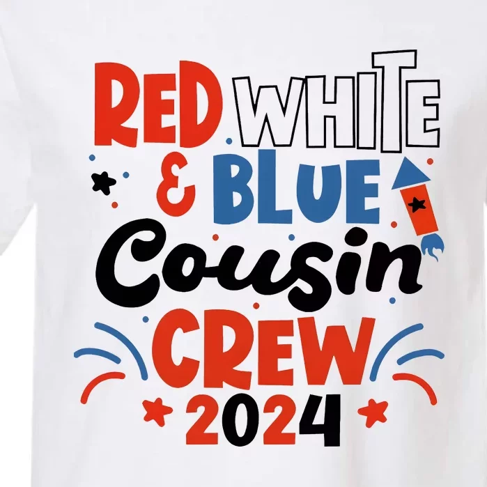 Red White And Blue Cousin Crew 2024 Garment-Dyed Heavyweight T-Shirt