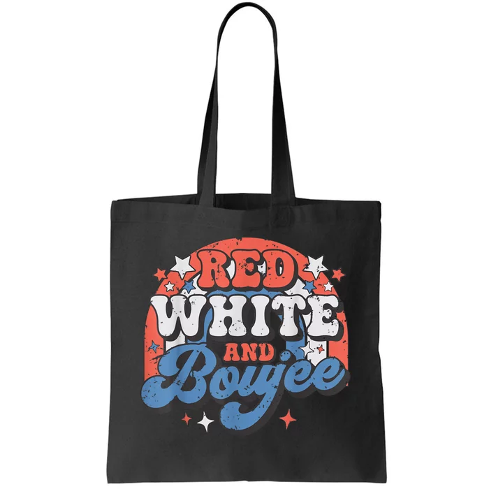 Red White And Boujee 4th Of July Tote Bag