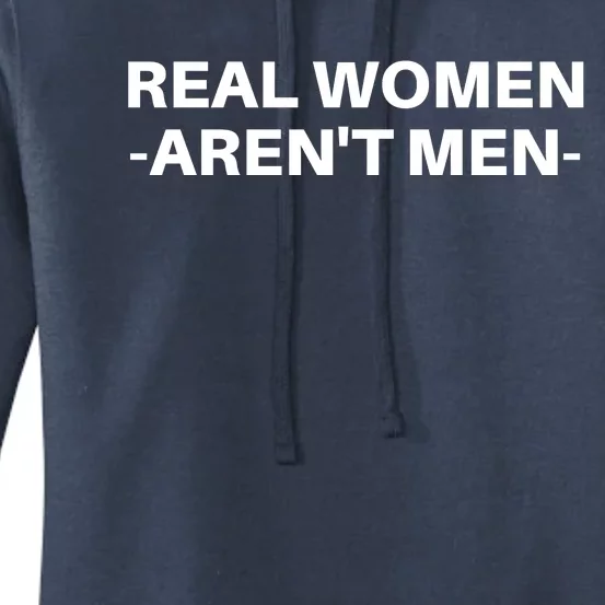 Real Women Arent Men Women's Pullover Hoodie