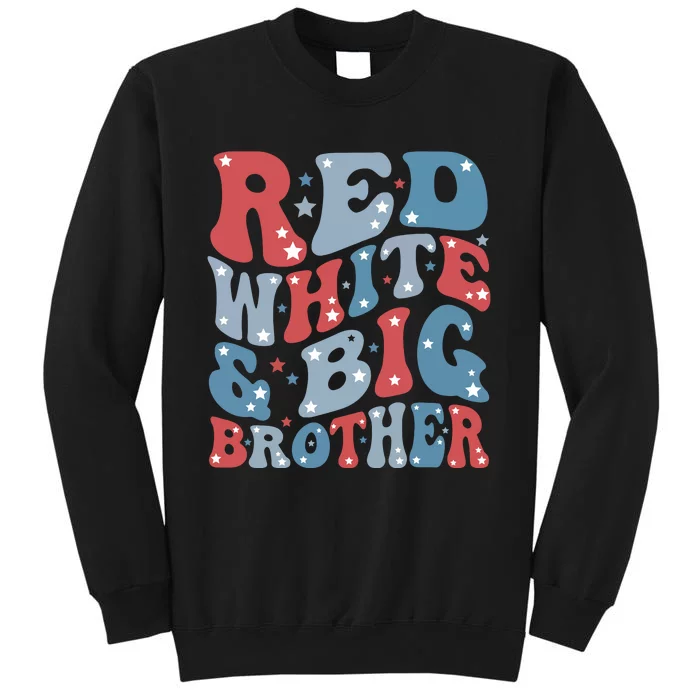 Red White And Bog Brother Sweatshirt