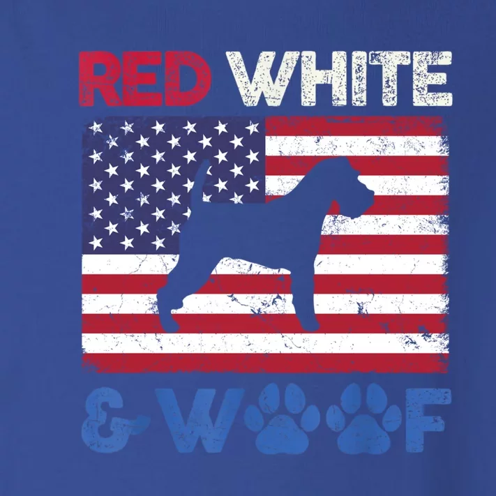 Red White And Woof Welsh Terrier Dog Us Flag Gift Toddler Long Sleeve Shirt