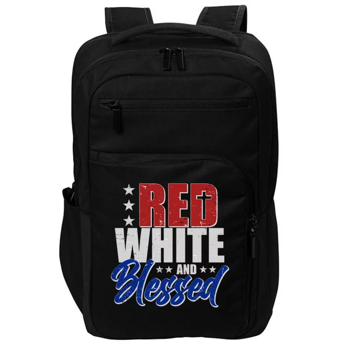 Red White And Blessed Impact Tech Backpack