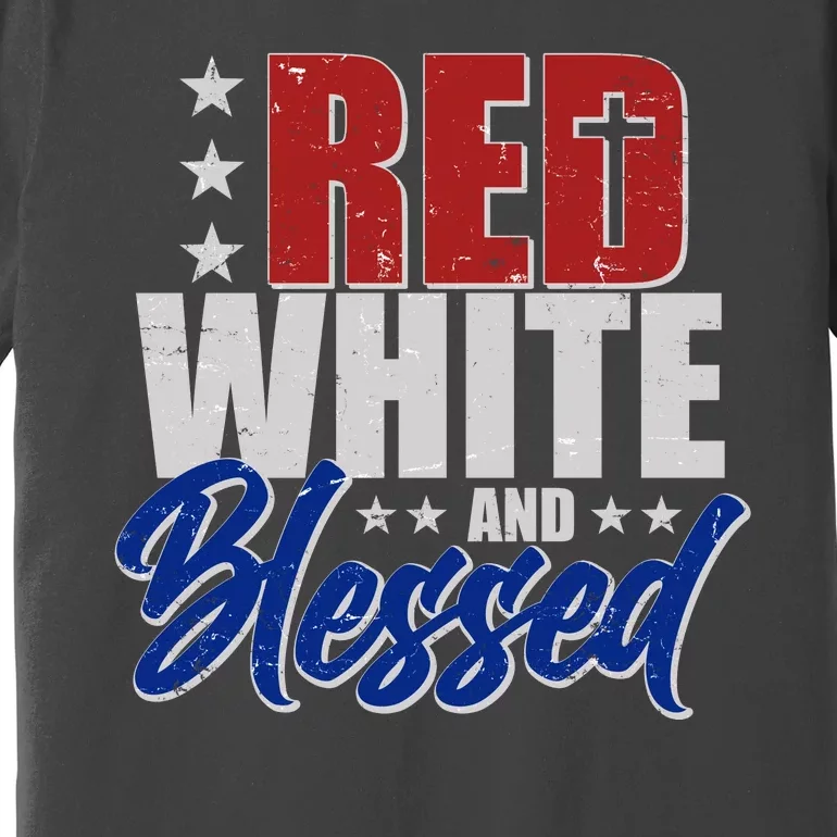 Red White And Blessed Premium T-Shirt