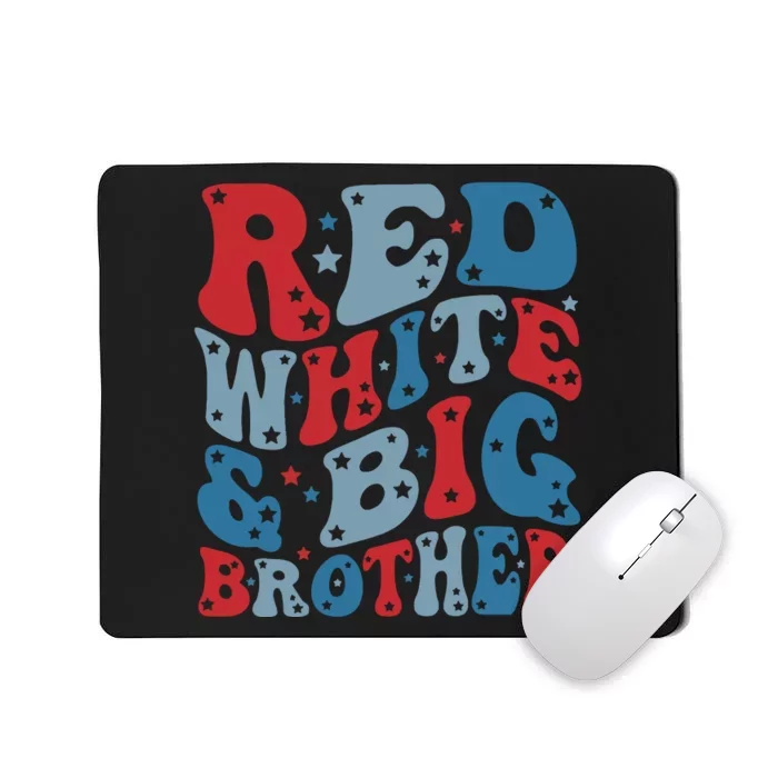 Red White And Due Matching Family Mousepad