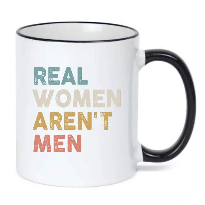 Real Women Aren’t Men Black Color Changing Mug