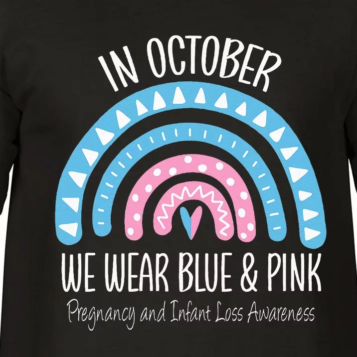 Rainbow Wear Blue Pink Pregnancy And Infant Loss Awareness Comfort Colors T-Shirt