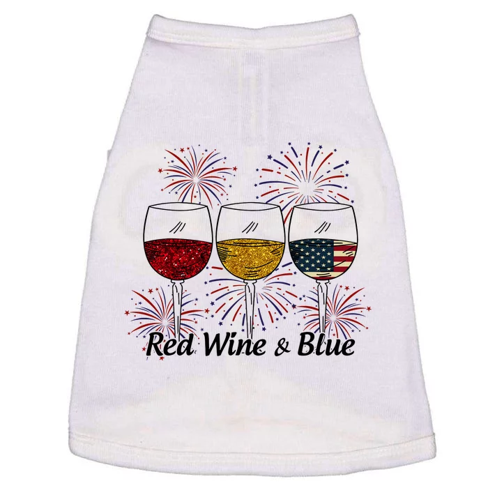 Red Wine & Blue Doggie Tank