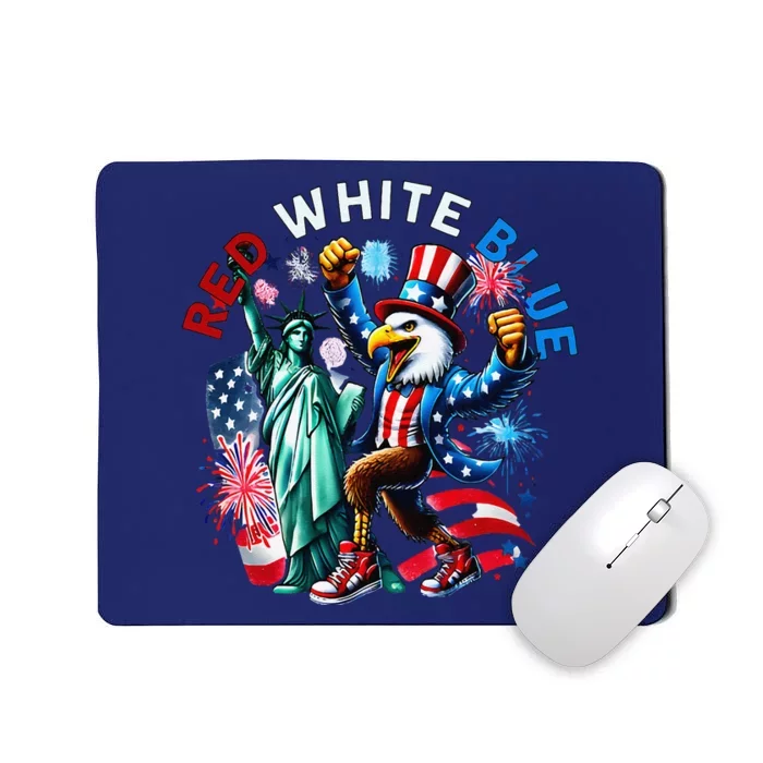 Red White Blue Mousepad