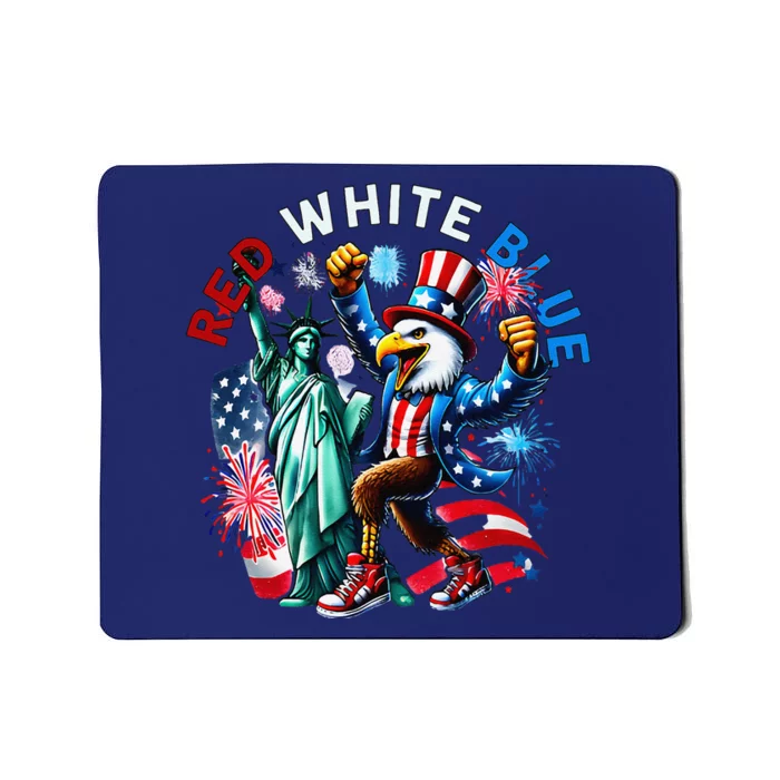 Red White Blue Mousepad