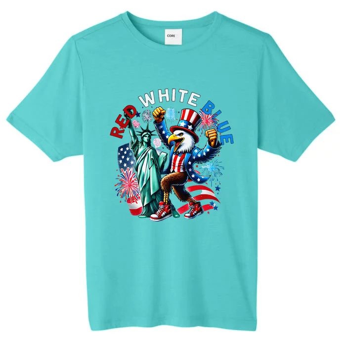 Red White Blue ChromaSoft Performance T-Shirt