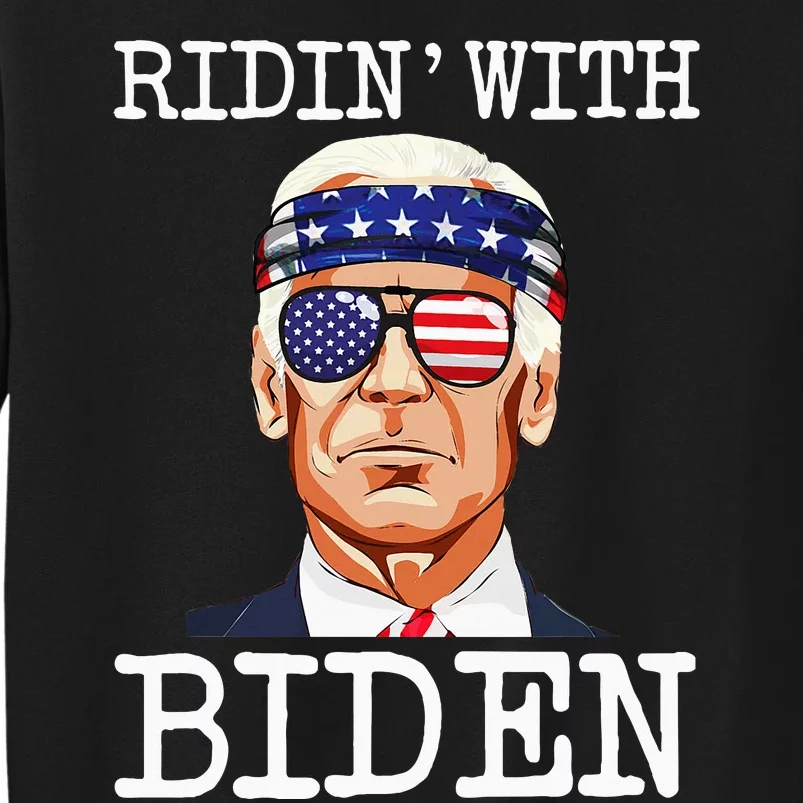 Ridin With Biden Vote Pro Joe Biden For President Sweatshirt