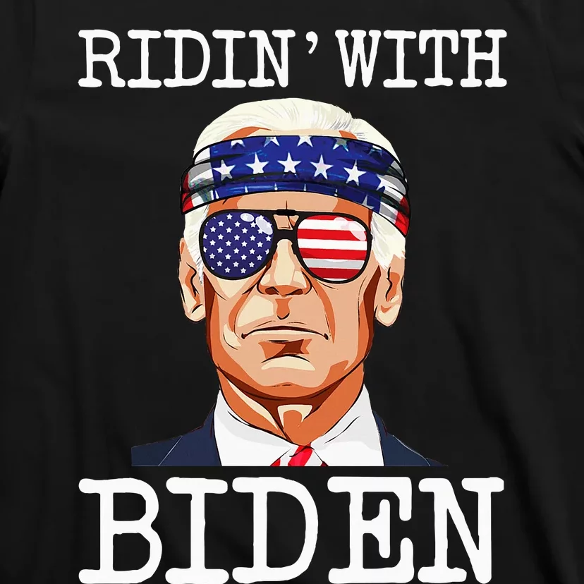 Ridin With Biden Vote Pro Joe Biden For President T-Shirt