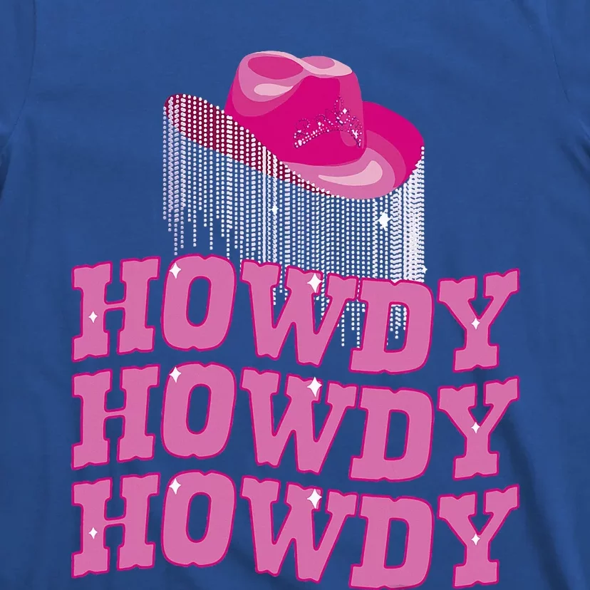 Rodeo Western Country Southern Cowgirl Hat Howdy T-Shirt