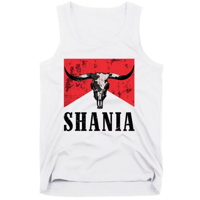 Retro Western Cowboy Cowgirl Vintage Tank Top