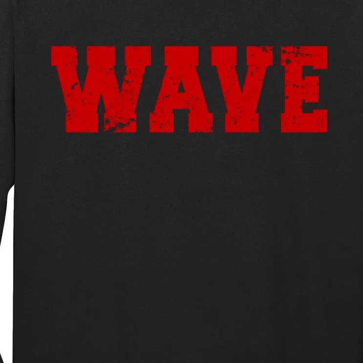 Red Wave Conservative Long Sleeve Shirt