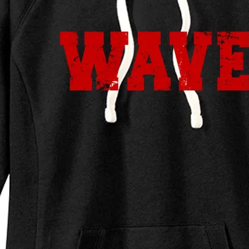 Red Wave Conservative Women's Fleece Hoodie