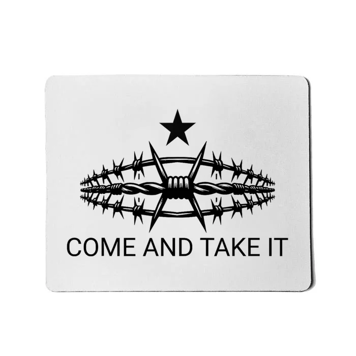 Razor Wire Come And Take It Supreme Court Texas Border 2024 Mousepad