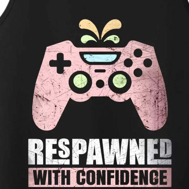 Respawned With Confidence Gift Performance Tank