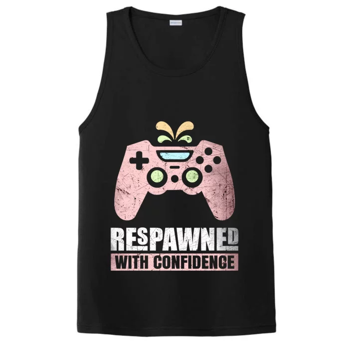 Respawned With Confidence Gift Performance Tank