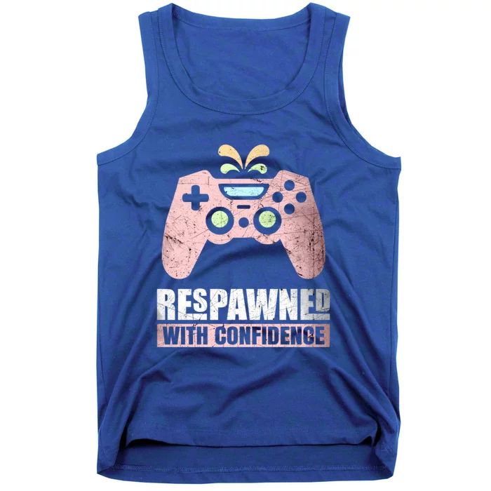 Respawned With Confidence Gift Tank Top