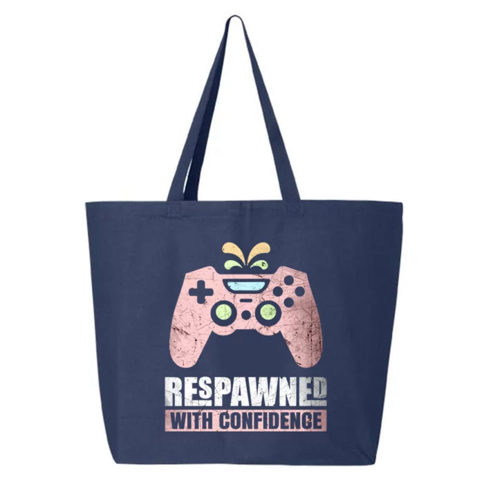 Respawned With Confidence Gift 25L Jumbo Tote