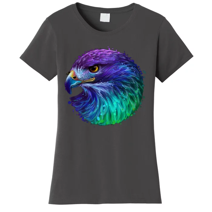 Realistic Water Colored Eagle Women's T-Shirt