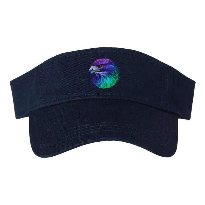 Realistic Water Colored Eagle Valucap Bio-Washed Visor